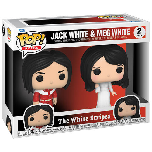 POP pack 2 figures The White Stripes Jack White and Meg White