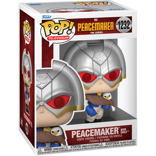 Figura POP DC Comics Peacemaker - Peacemaker with Eagly