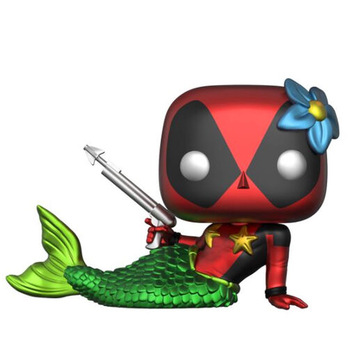 Set figure POP & Tee Marvel Deadpool Mermaid Exclusive