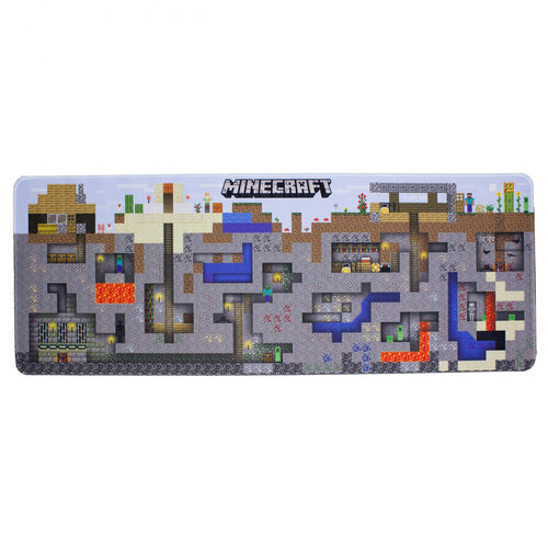 Minecraft gaming desk mat