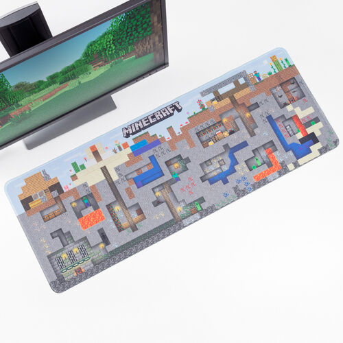 Minecraft gaming desk mat