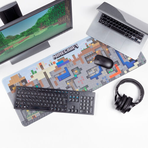 Minecraft gaming desk mat