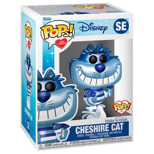 POP figure Disney Make a Wish Cheshire Cat Metallic