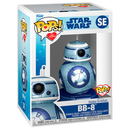 POP figure Star Wars Make a Wish BB-8 Metallic