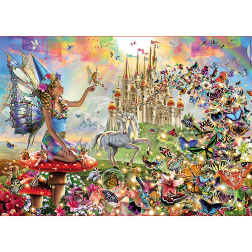 Fairies and butterflies puzzle 500pcs