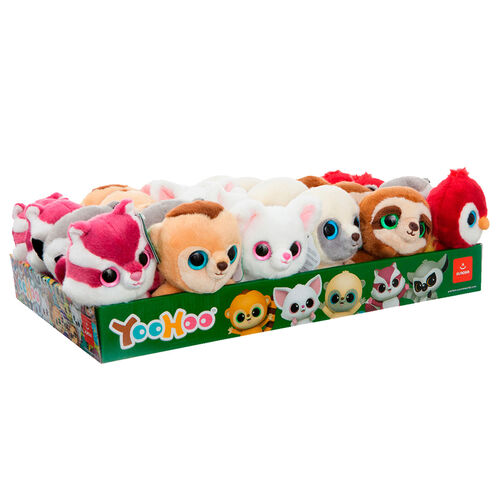 Yoohoo assorted plush toy 1cm