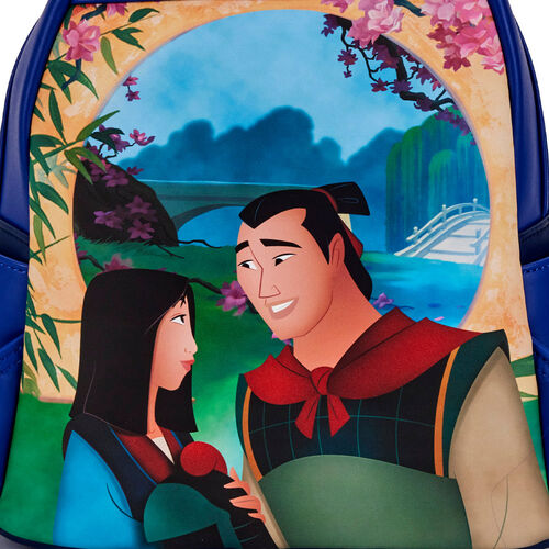 Loungefly Disney Mulan Castle backpack 25cm