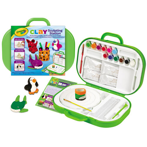 Crayola Clay Sculpting Station Art Set for Kids