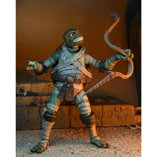 Figura Ultimate Michelangelo as the Mummy Las tortugas Ninja 18cm