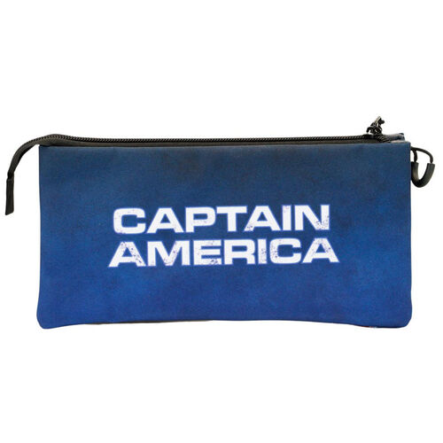 Marvel Captain America Full triple pencil case