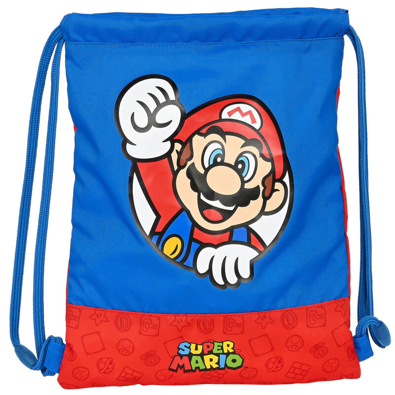 Super Mario Bros gym bag