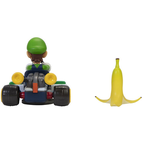 Mario Kart spinout Luigi Kart figure 6cm