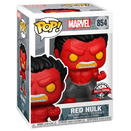 POP figure Marvel Red Hulk Exclusive