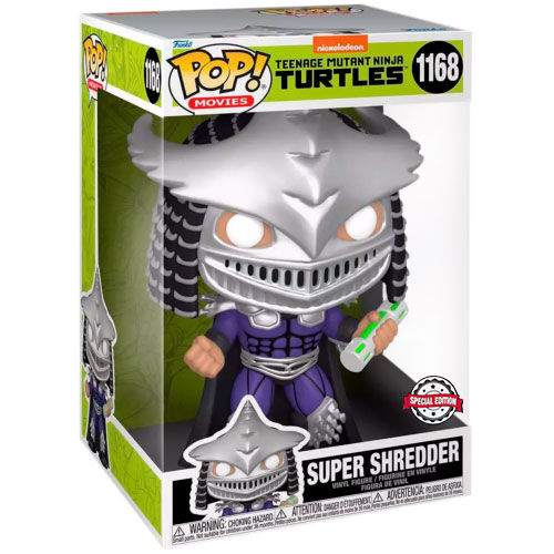 Figura POP Tortugas Ninja Super Shredder Exclusive 25cm