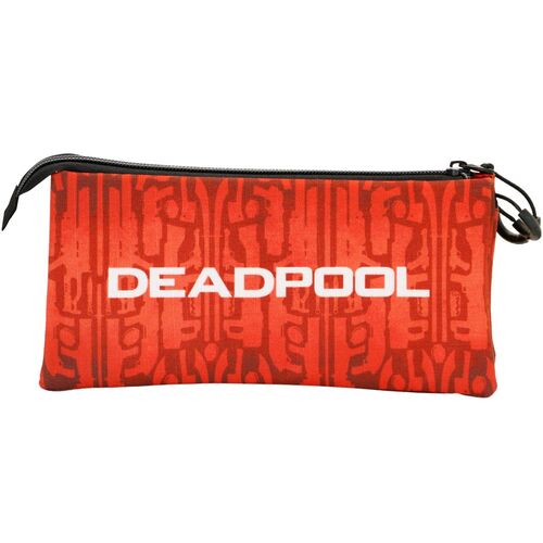 Marvel Deadpool Weapons triple pencil case