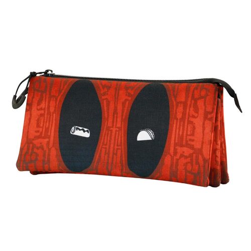 Marvel Deadpool Weapons triple pencil case