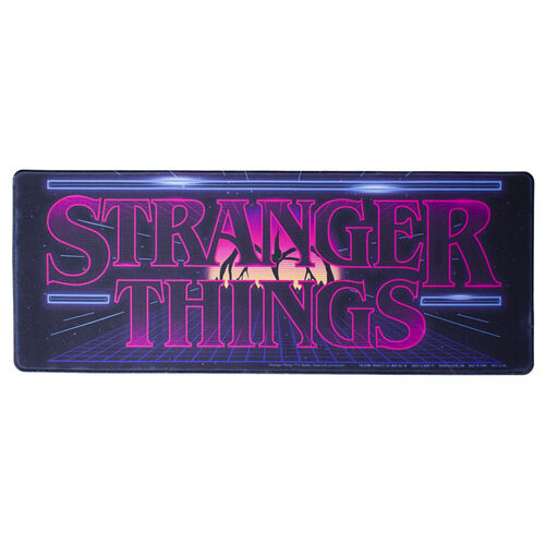 Stranger Things Logo Arcade gaming desk mat