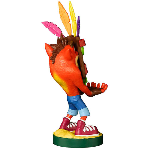 Cable Guy soporte sujecion figura Aku Aku Crash Bandicoot 20cm