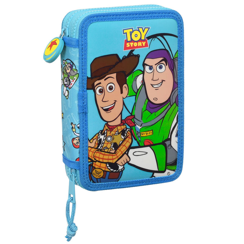 Disney Pixar Toy Story Ready to Play doble pencil case 28pcs