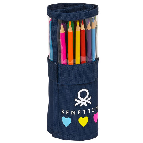 LOVE COLORED PENCILS WITH ROLL POUCH