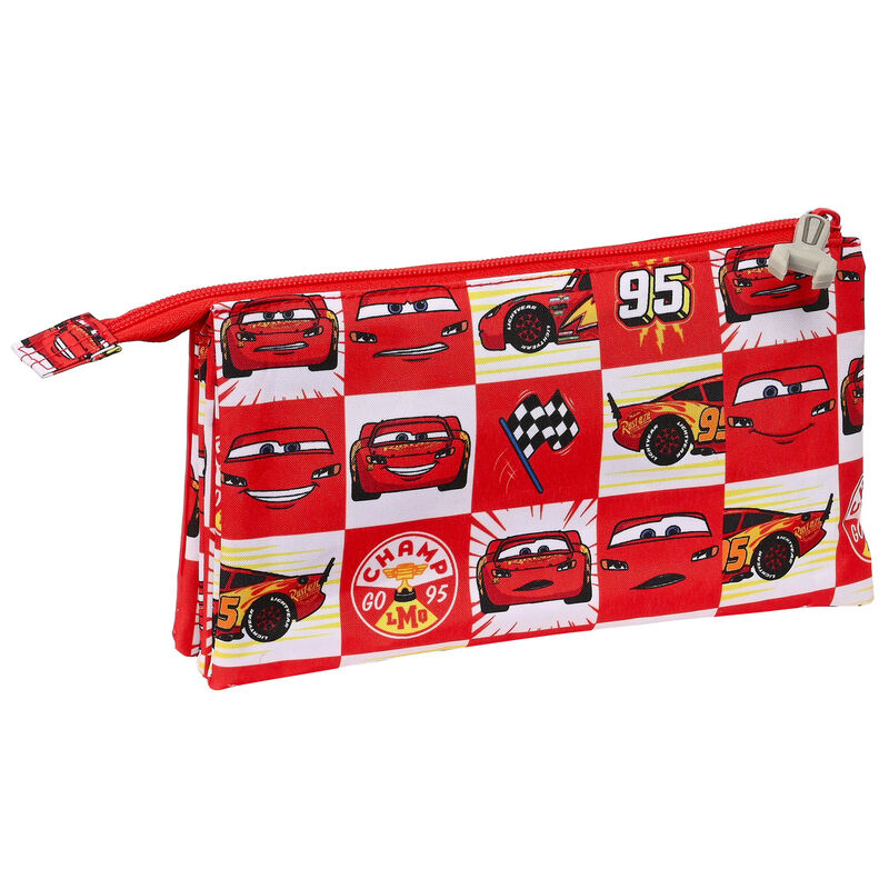 Disney Pixar Cars Lets Race triple pencil case