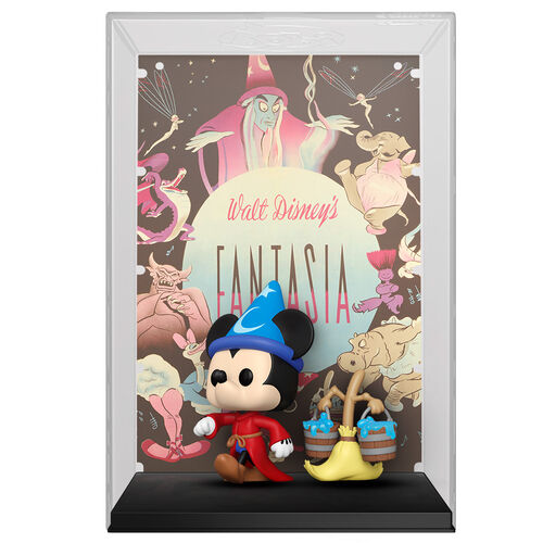 POP figure Movie Poster Disney 100th Fantasia Sorcerer s Apprentice Mickey