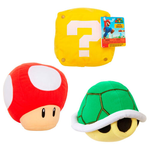 Super Mario Bros assorted plush toy with sound