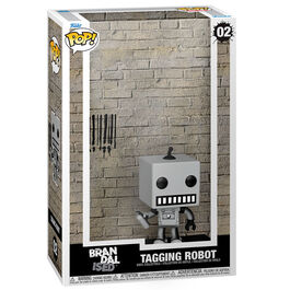 POP figure Art Cover Brandalised Tagging Robot