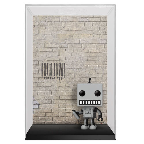 POP figure Art Cover Brandalised Tagging Robot