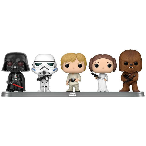 POP pack 5 figures Star Wars Classics Exclusive