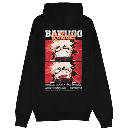 My hero 2024 academia bakugou hoodie