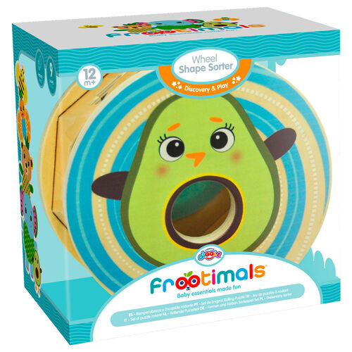 Frootimals Miss Pio Chickicado wheel shape sorter