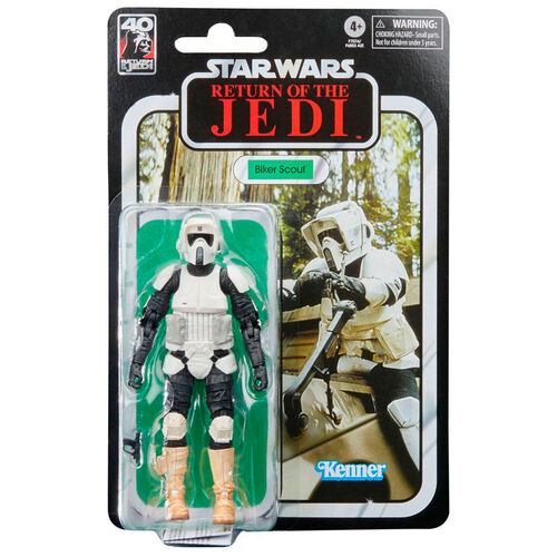 Star Wars Return on the Jedi 40th Anniversary Biker Scout figure 15cm