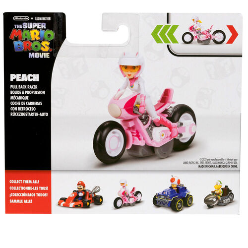 Mario Kart The Movie Peach Kart figure 7cm