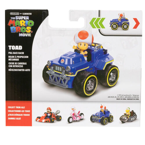 Mario Kart The Movie Toad Kart figure 7cm