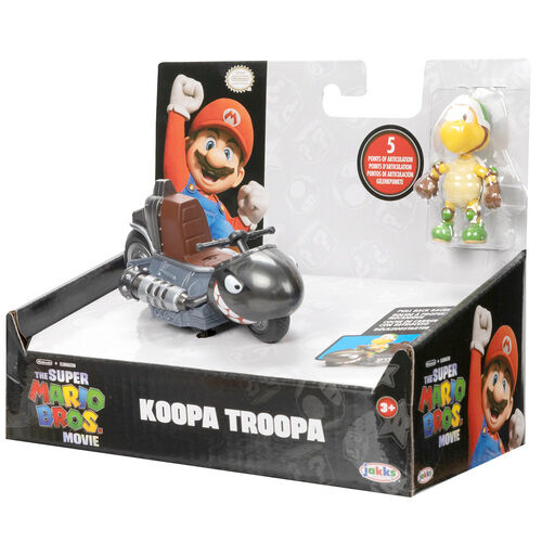 Mario Kart The Movie Koopa Troopa Kart  Kart figure 6cm