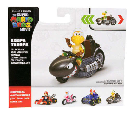 Mario Kart The Movie Koopa Troopa Kart  Kart figure 6cm