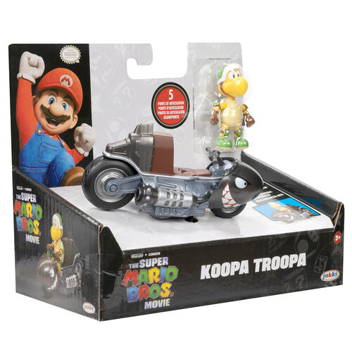 Mario Kart The Movie Koopa Troopa Kart  Kart figure 6cm