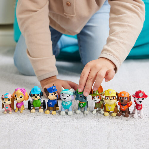 Blister 10 figuras Patrulla Canina Paw Patrol