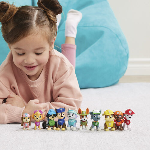 Blister 10 figuras Patrulla Canina Paw Patrol