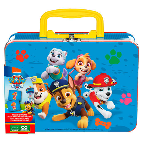 Paw Patrol memo game briefcase