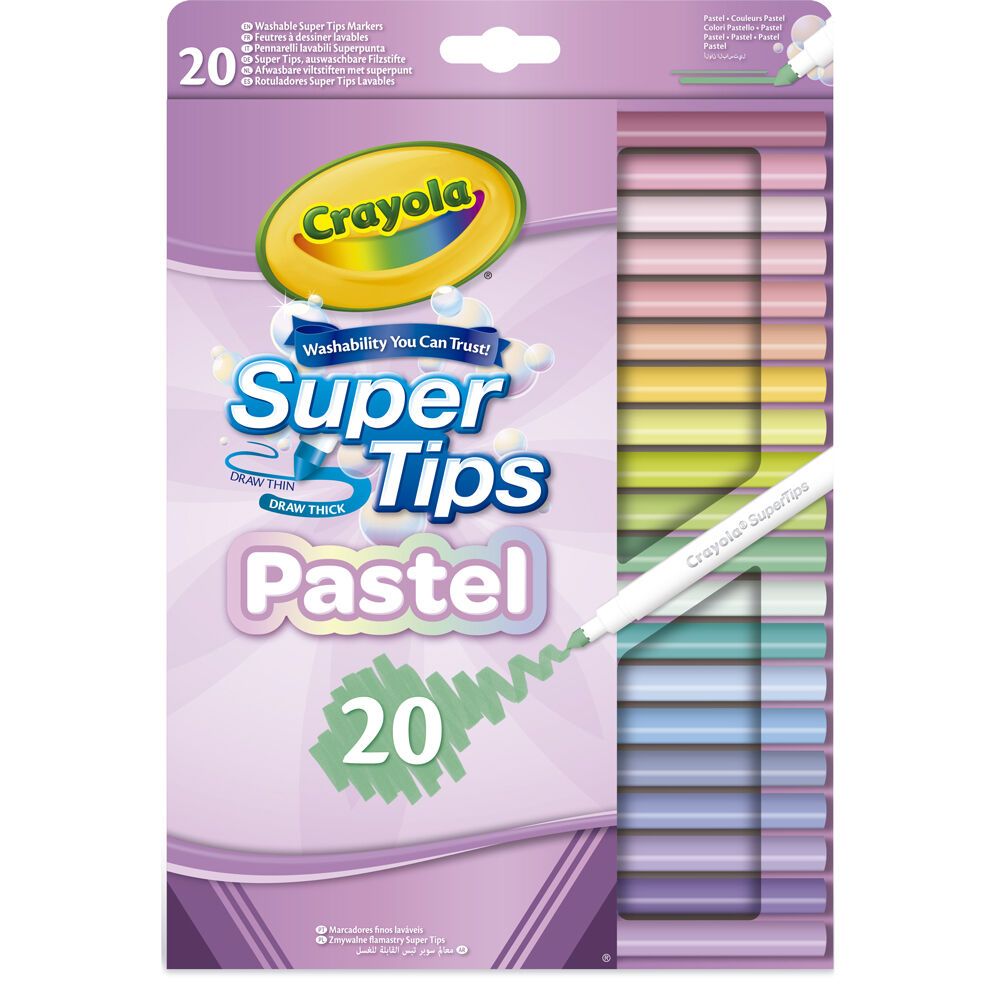 SuperTips Pastel Washable Markers – Angels Herald