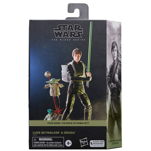 Star Wars The Book of Boba Fett Luke Skywalker & Grogu figure 15cm