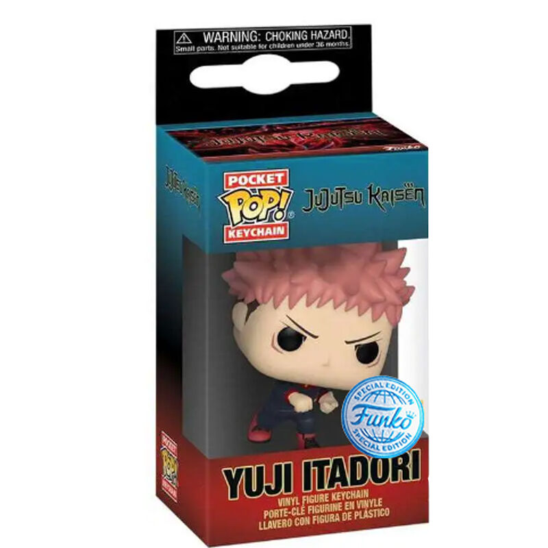 Pocket POP Keychain Jujutsu Kaisen Yuji Itadori Exclusive