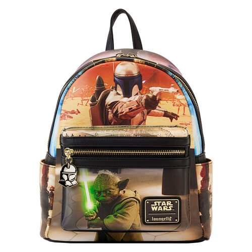 Mochila El Ataque de los Clones Episode II Star Wars Loungefly 26cm