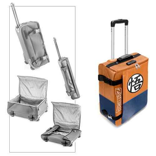 Dragon Ball Z foldable trolley suitcase 55cm