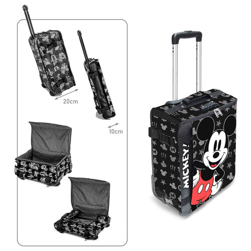 Disney Mickey Surprise foldable trolley suitcase 55cm