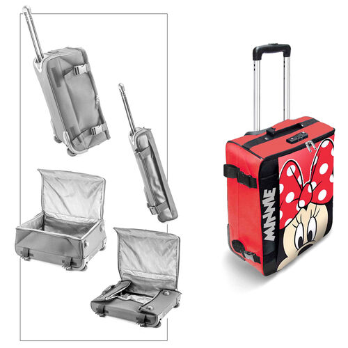 Disney Minnie Curious foldable trolley suitcase 55cm