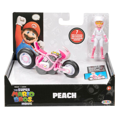 Mario Kart The Movie Super Mario Bros Vehicle + figure assorted 6cm