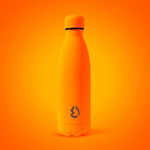 Water Revolution Fluor Orange water bottle 500ml